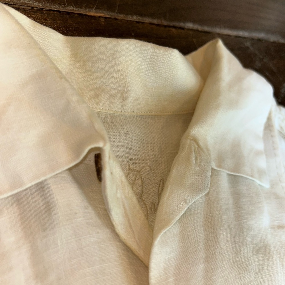 Linen Tommy Bahama Guayabera - Picture 3 of 10